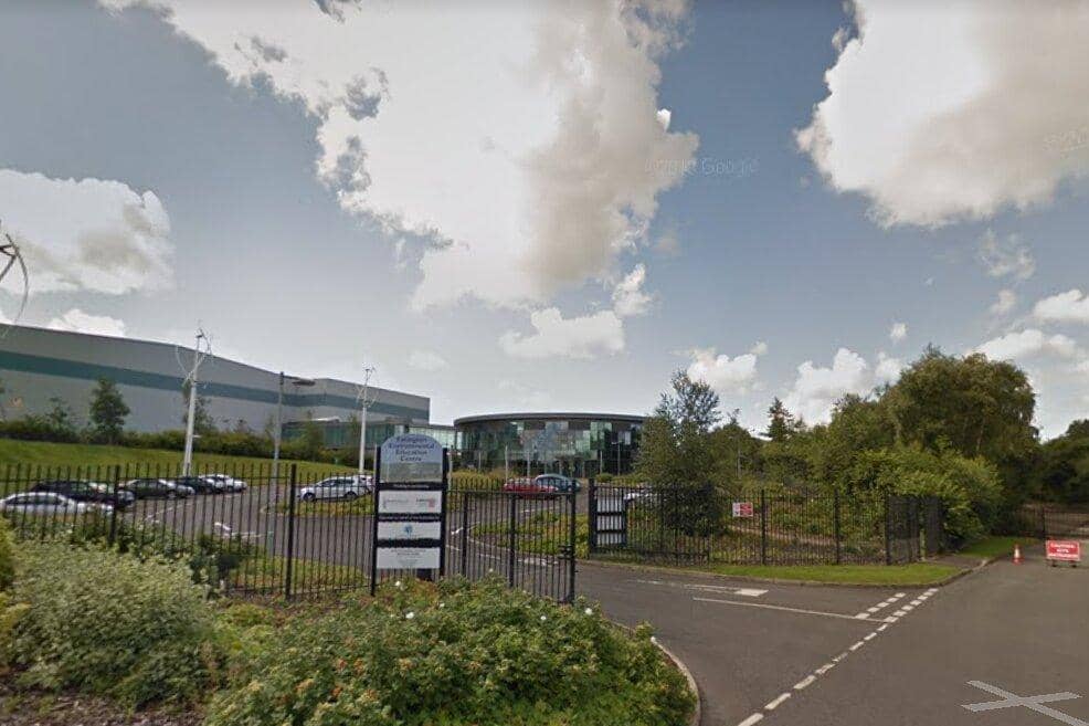 The temporary mortuary will be built at the Farington Environmental Education Centre (image: Google)
