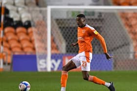 Marvin Ekpiteta has been an ever-present for Blackpool in League One this season