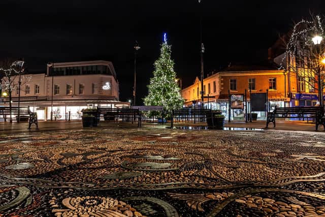 Lytham's Christmas lights are shining after a highly-successful first virtual switch-on. Picture by Gregg Wolstenholme