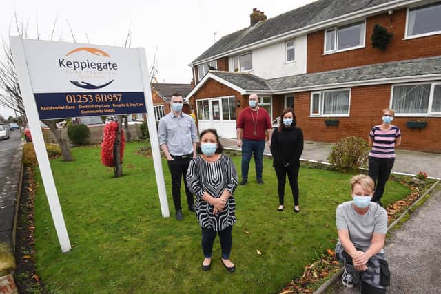 Kepplegate Care Services in Preesall have been testing family members of residents in order to allow them to visit.