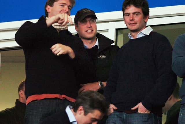 Prince William was among the crowd at Bloomfield Road a decade ago