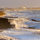The sea was rough this morning (Picture: David Upton)