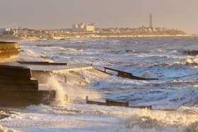The sea was rough this morning (Picture: David Upton)