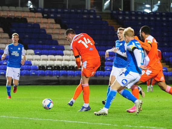 Gary Madine struck the winner in the 90th minute