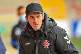 Fleetwood Town head coach Joey Barton   Picture: Stephen Buckley/PRiME Media Images Limited