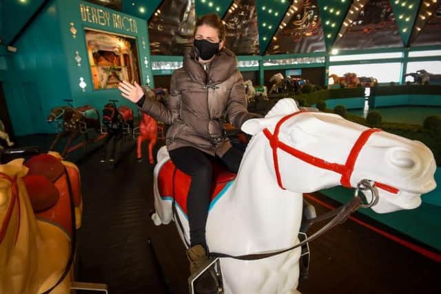 Before the second lockdown, the theme park was open under Covid-secure guidelines and is set to reopen for festive celebrations