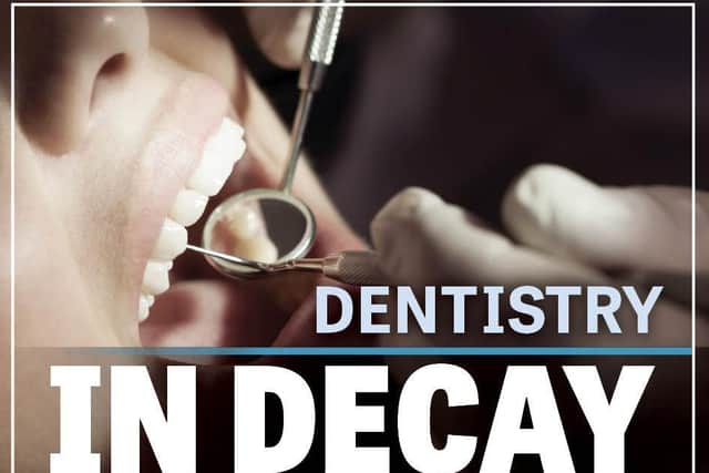 The Dentistry in Decay logo
