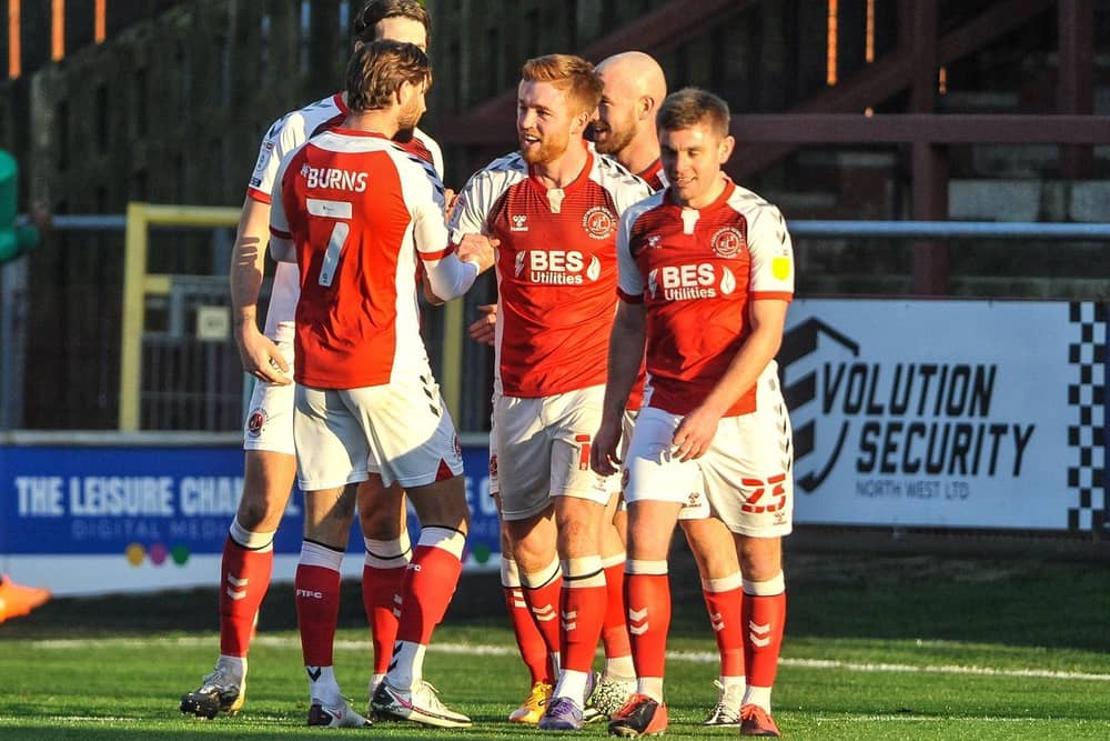 Callum Camps is Fleetwood's top scorer but Joey Barton is delighted that numerous players are sharing the goals