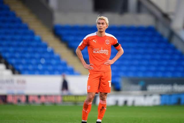 Dougall was Blackpool's standout performer at Peterborough on Saturday