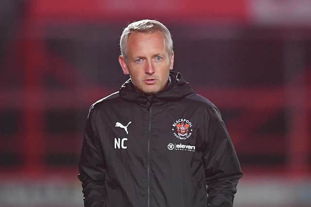 Blackpool boss Neil Critchley