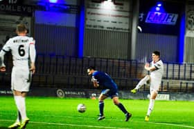 Danny Philliskirk gave Fylde the lead at Leamington