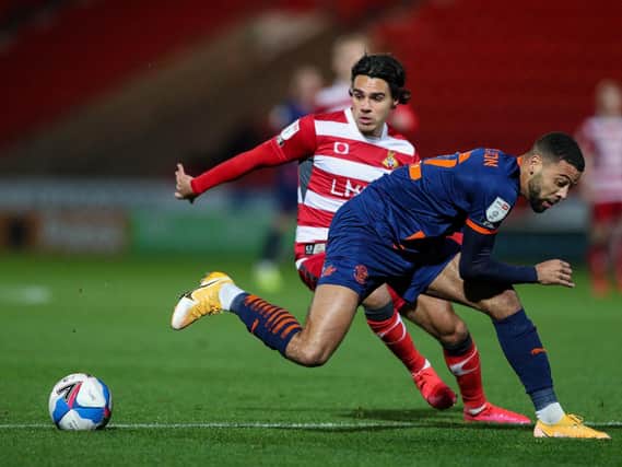 CJ Hamilton was on target at Doncaster on Tuesday
