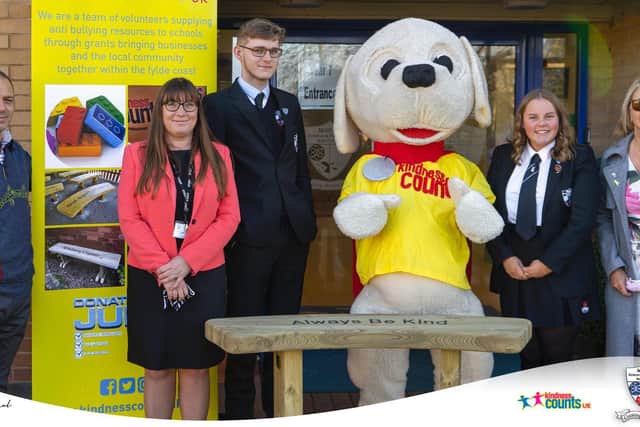 The launch of the new anti bullying ambassador scheme at Millfield High School