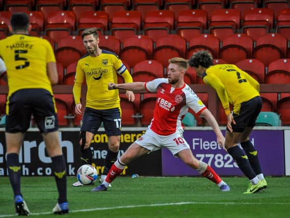 Colin Camps is the first Fleetwood player to reach 10 goals this season