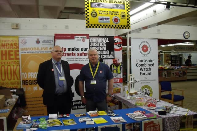The Neighbourhood Watch stall at their promotion day