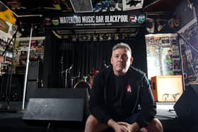 Ian Fletcher, owner of the Waterloo Music Bar in Blackpool