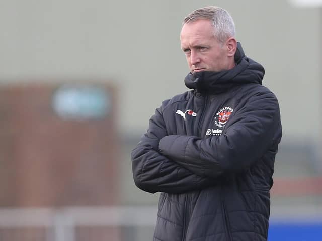 Blackpool head coach Neil Critchley is ready for today's FA Cup tie