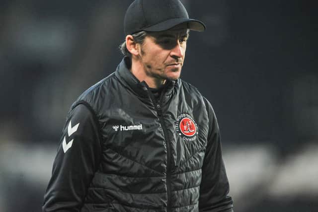 Fleetwood Town head coach Joey Barton   Picture: Stephen Buckley/PRiME Media Images Limited