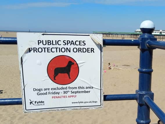 Enforcement of the dog ban rule from July prompted complaints