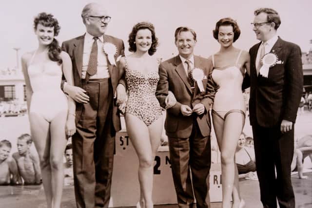 Heat of the Miss Great Britain contest at Morecambe