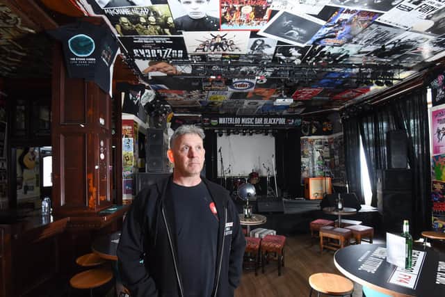 Ian Fletcher says the support for the Waterloo Music Bar has been fantastic