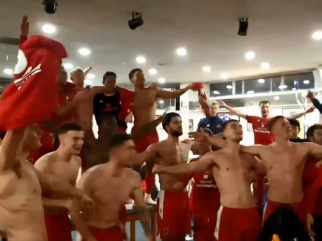 Chorley Players Perform Rendition Of Adele After Reaching Third Round Of The Fa Cup Blackpool Gazette