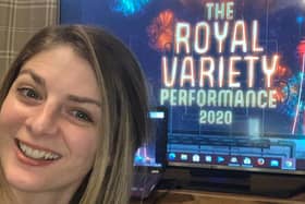 Joining in from home entertainments reporter Nicola Jaques gives an insight on a very different but historic Royal Variety Performance in Blackpool.
