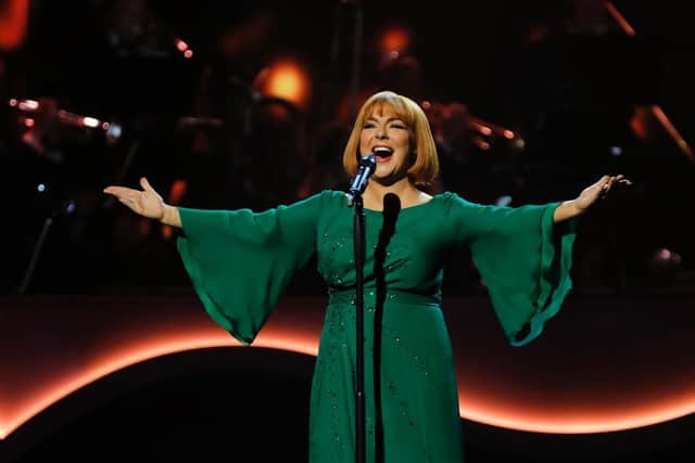 Award winning Sheridan Smith performs as Cilla at the Royal Variety Performance Blackpool 2020 Pictures: ITV Matt Frost