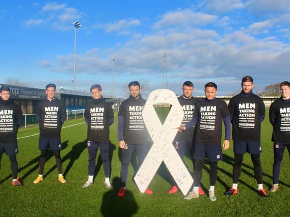 AFC Fylde Community Foundation and AFC Fylde Football Club have stepped forward to support the annual White Ribbon Campaign to end male violence against women.