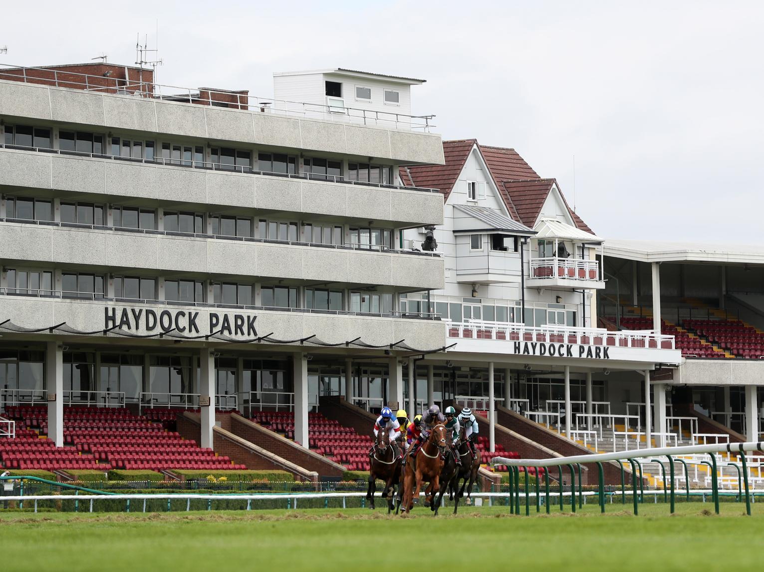Haydock Park stages competitive meeting as crowds return
