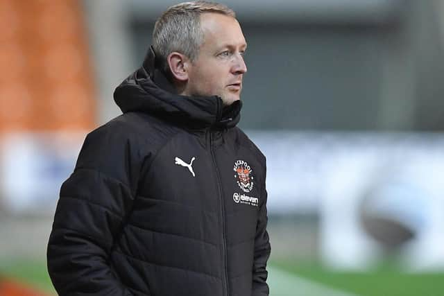 Blackpool boss Neil Critchley