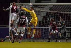 Cian Bolger heads the Cobblers' winner against his former club