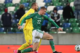 Dan Ballard impressed for Northern Ireland against Romania last month