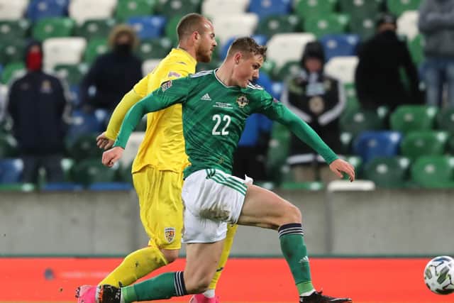 Dan Ballard impressed for Northern Ireland against Romania last month