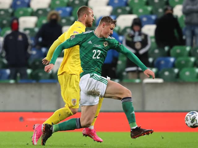 Dan Ballard impressed for Northern Ireland against Romania last month