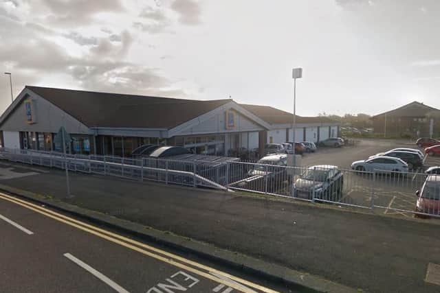 Two teenagers, aged 14 and 15, from Blackpool, have been arrested after a man was attacked outside the Aldi store in Waterloo Road on Tuesday (December 1)