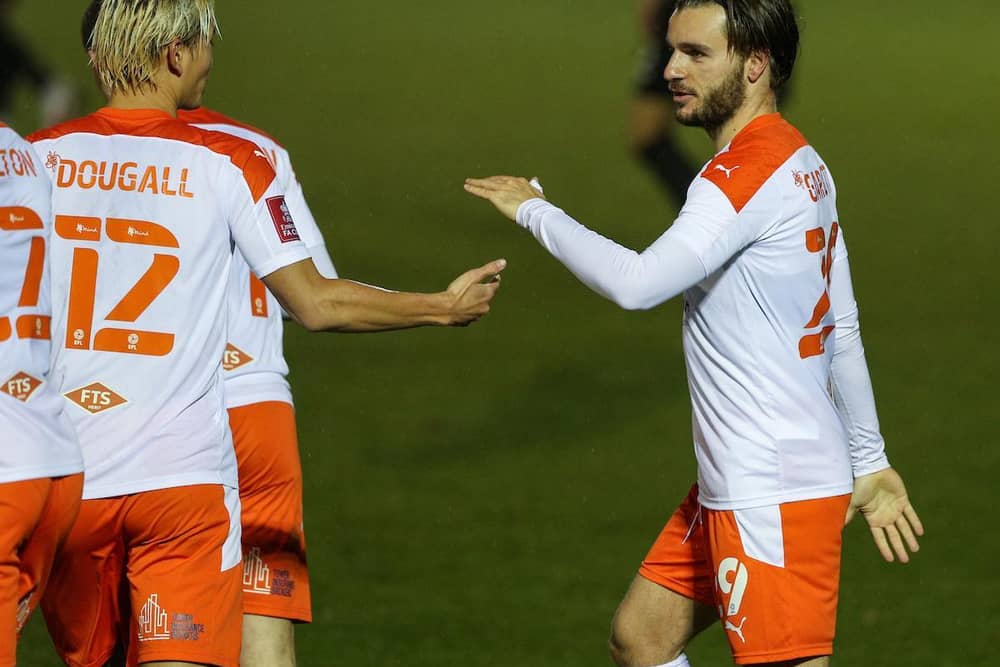 Luke Garbutt recently returned from injury in last weekend's FA Cup win at Harrogate