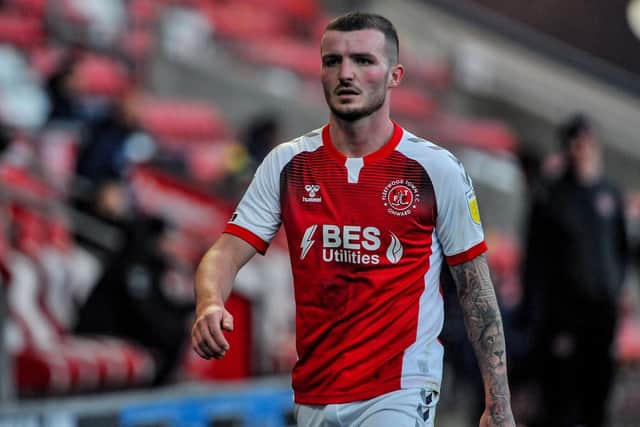 Fleetwood Town loanee Tom Edwards   Picture: Stephen Buckley/PRiME Media Images Limited