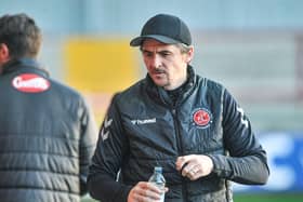 Fleetwood Town boss Joey Barton   Picture: Stephen Buckley/PRiME Media Images Limited