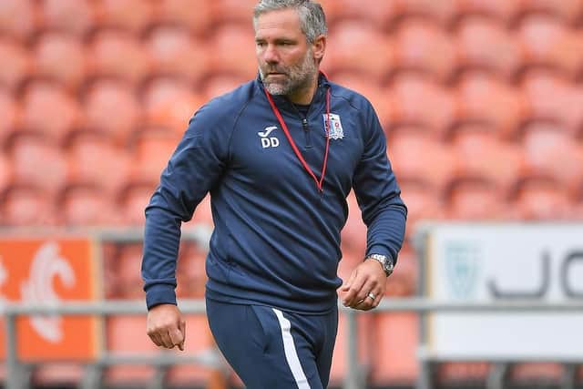 David Dunn left Blackpool to join Barrow in July