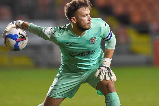 Chris Maxwell pulled off a 'worldie' save to secure a point for Blackpool against Oxford