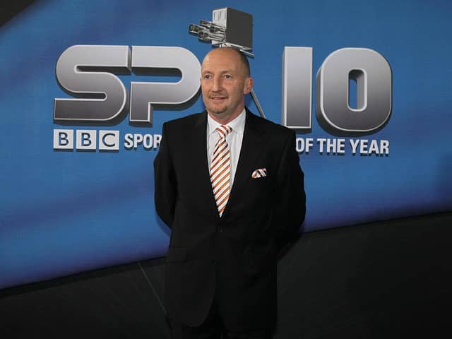 Ian Holloway at the 2010 BBC Sports Personality of the Year ceremony