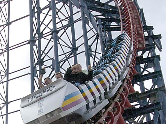 Plans were unveiled for the Big One rollercoaster, Blackpool
