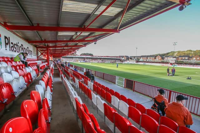 The Crown Ground is the venue for today's game