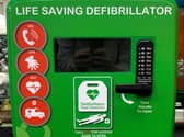 The new defibrillator machine ready to be installed on Victoria Road West in Cleveleys  after fundraising by Cleveleys businesses. Photo: Daniel Thornton