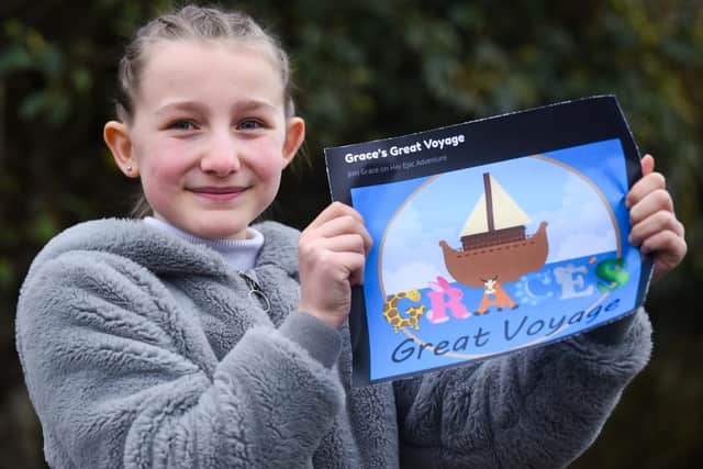 Charitable child Grace Brocklehurst, of Springfield Drive in Thornton, was over the moon to win a national competition to design an escape room game. All proceeds will go to Grace's chosen charity, the Alder Hey Hospitals charity.  Photo: Daniel Martino for JPI Media.