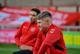 Harvey Saunders could have a front-line role to play for Fleetwood over Christmas