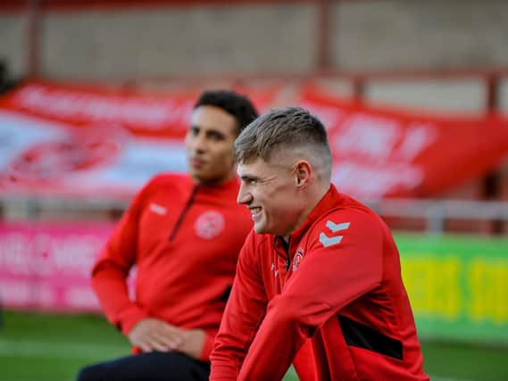 Harvey Saunders could have a front-line role to play for Fleetwood over Christmas