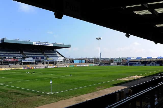 The Seasiders face Bristol Rovers on January 2