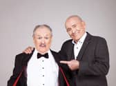 Bobby Ball with his long-time comedy partner Tommy Cannon